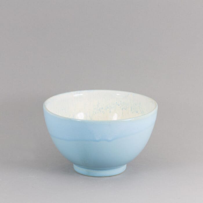 Bowls in four colours blue pastel