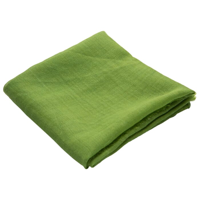 Spieltuch aus Wolle grün