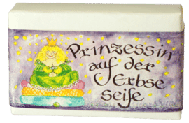 Princess on the Pea, block soap with fairy tale motif