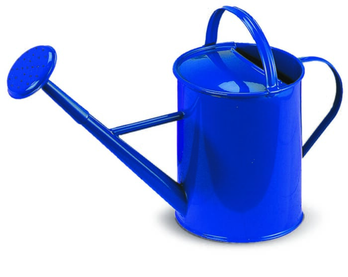 Glückskäfer Children's Watering Can, Metal, Blue
