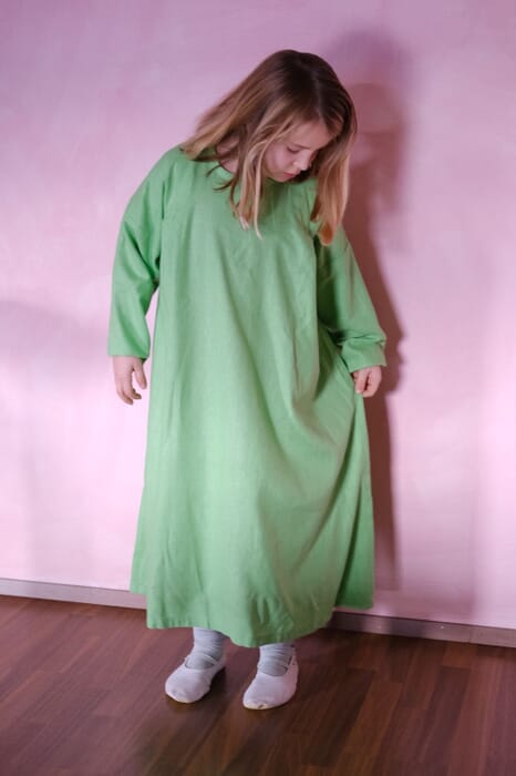 waldorfkind Euritmie jurk voor kinderen 122/128