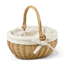 Shopping basket for children, lined