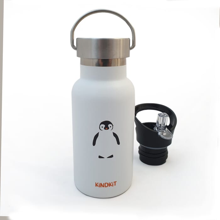 Trinkflasche Pinguin aus Edelstahl
