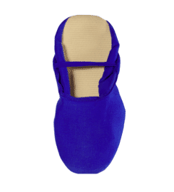 Zapatillas de euritmia estándar, azul