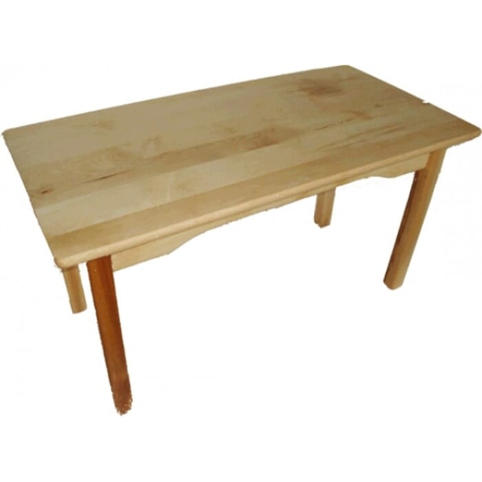 Table de maternelle Aya rectangulaire hauteur 48cm 100x50