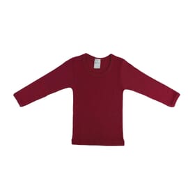 Long sleeve shirt ruby red