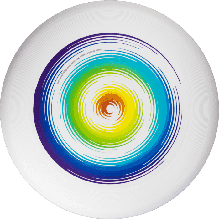 Frisbee ecológico arco iris