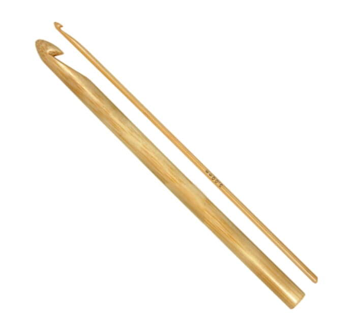 Aguja de ganchillo de bambú 3 mm