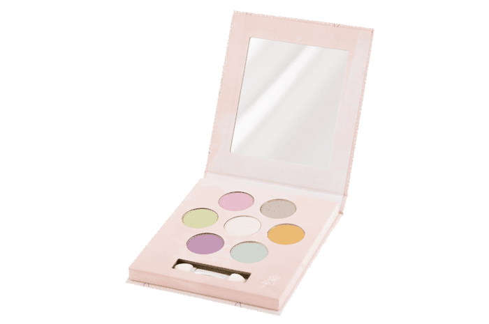 Maquillage bio pour enfants en 7 couleurs chatoyantes