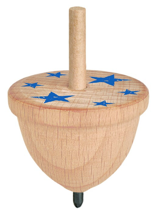 Wooden Spinning Top for Drawing