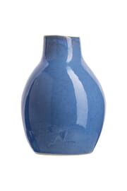 Vase wasserblau