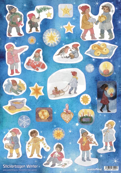 Sticker Sheet Winter