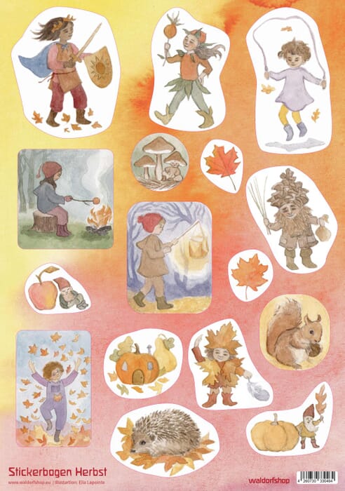 Sticker sheet autumn