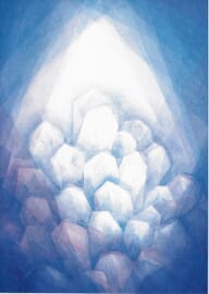 Postkarte Bergkristall