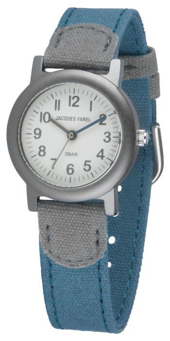 Wristwatch children, blue /grey