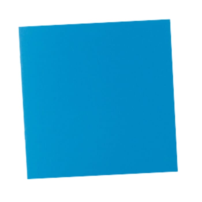 Epochenheft, quadratisch blau