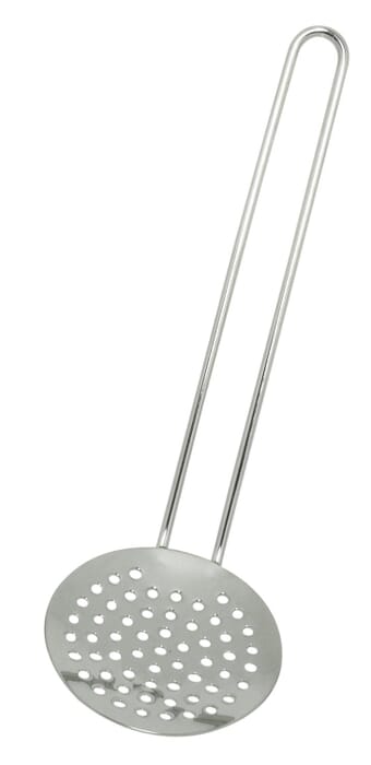 Stainless steel slotted spoon