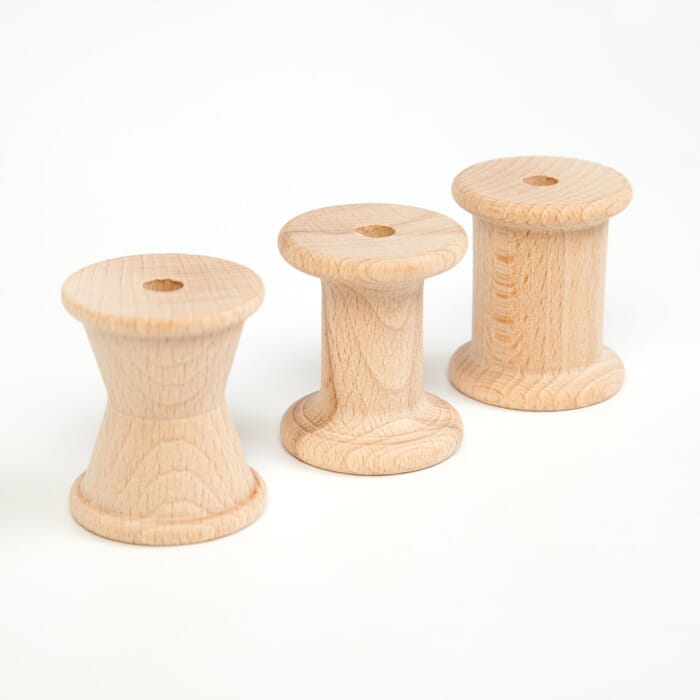 Grapat wooden toy 3 coils, natural