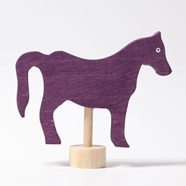 Figurine à assembler Grimm`s cheval violet