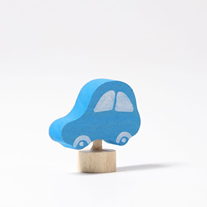 Grimm`s plug-in figure blue car