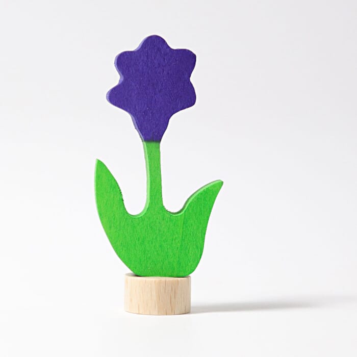 Grimm`s plug figure purple flower