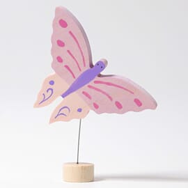 Grimm`s Stick Figure Pink Butterfly