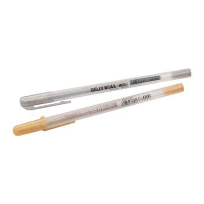 Gel-Rollerball Stift silber