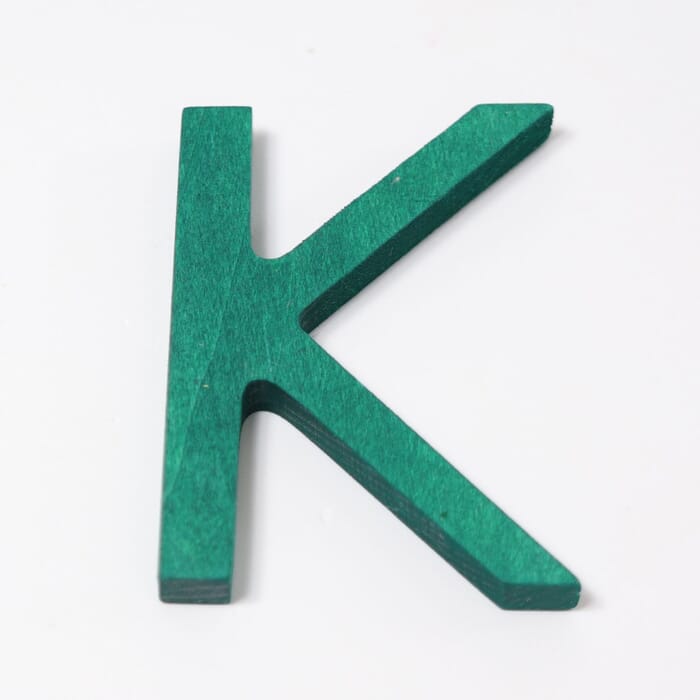 Grimms lettere in legno K