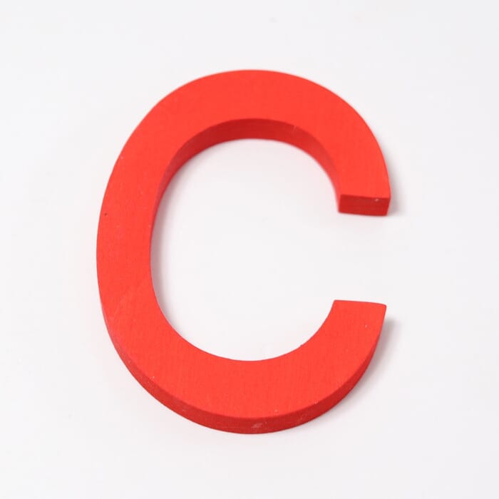 Grimms letters van hout C