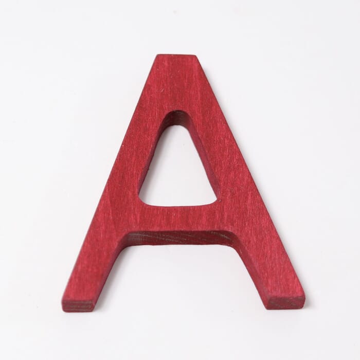 Grimms lettere in legno A