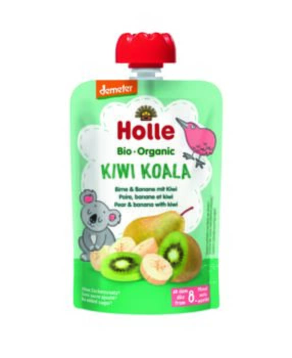 Holle Demeter Pouchy Kiwi Koala - Pera, banana e kiwi
