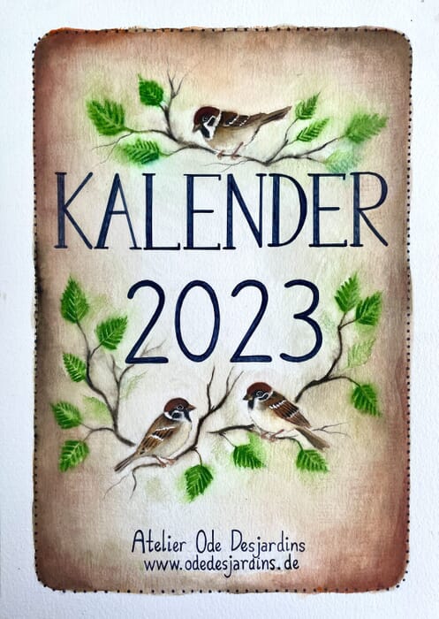 Art Annual Calendar 2023