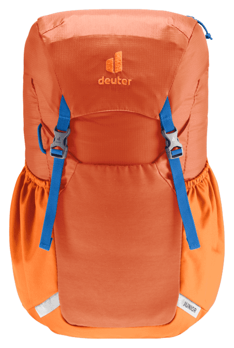 Children's backpack, chestnut-tangerine