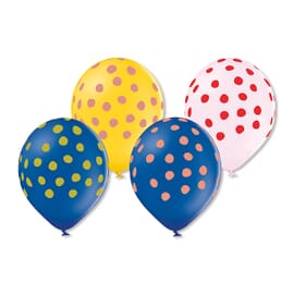 Balloons with dots