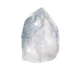 Punta de cristal de roca grande 