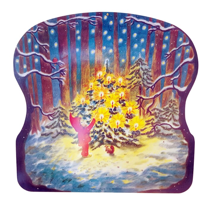 Advent calendar: Christmas in the forest