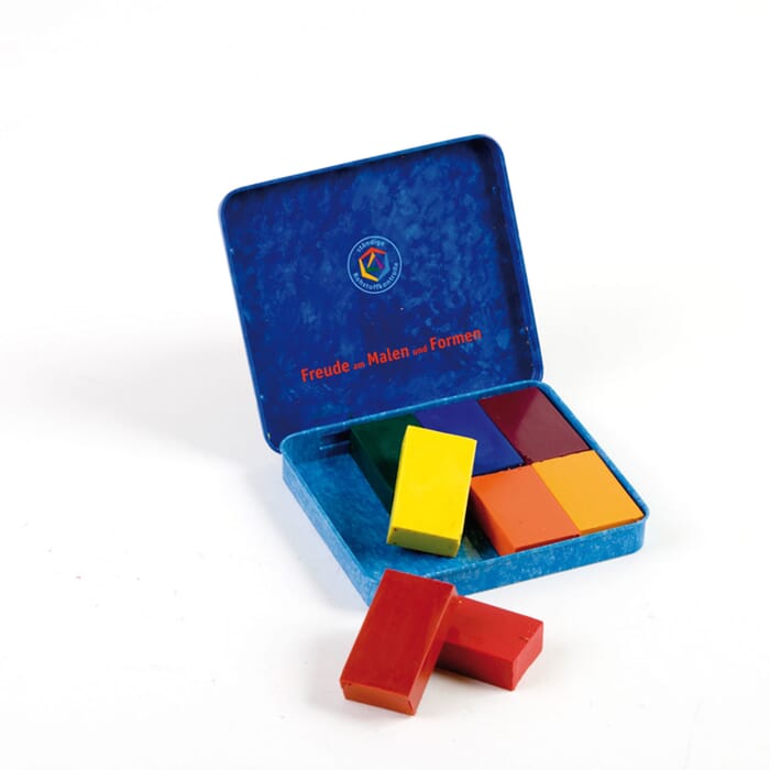 Stockmar Wax Crayon Blocks, 8 colori in scatola 