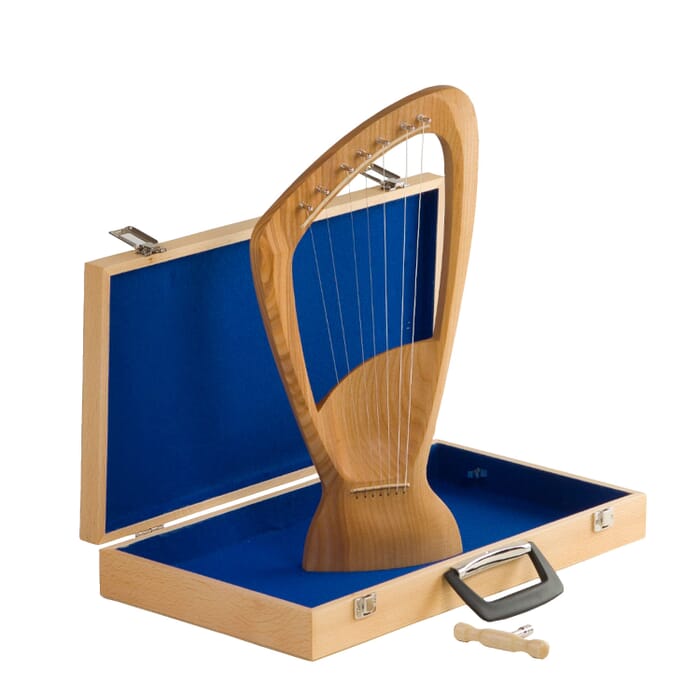 Children's Harp with Wooden Case