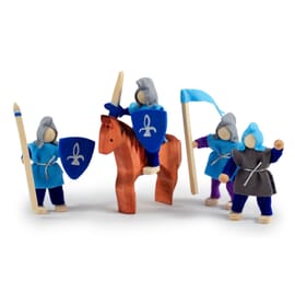 Buigpopjesset ridders blauw