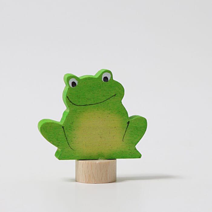 Grimms Decorative Figure for Birthday Ring Frog
