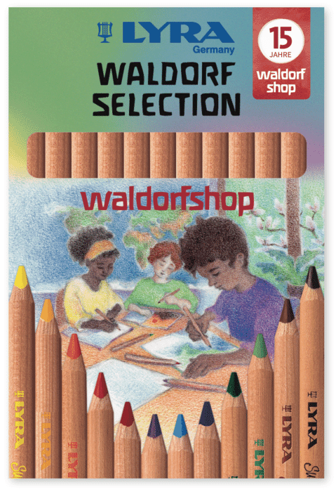 Lyra Super Ferby Pencils Waldorf Selection Unvarnished