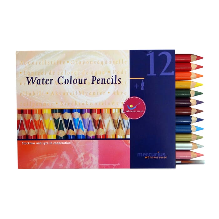 Watercolour pencils