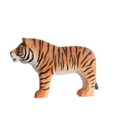 Wooden figure tiger