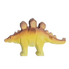Figurine en bois Stégosaure