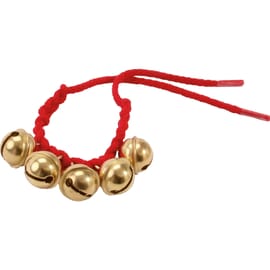 Bell Bracelett or Anklelet Red