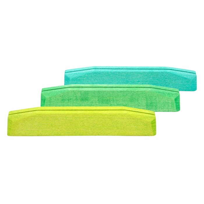 Card Stand Green Shades, Set of 3