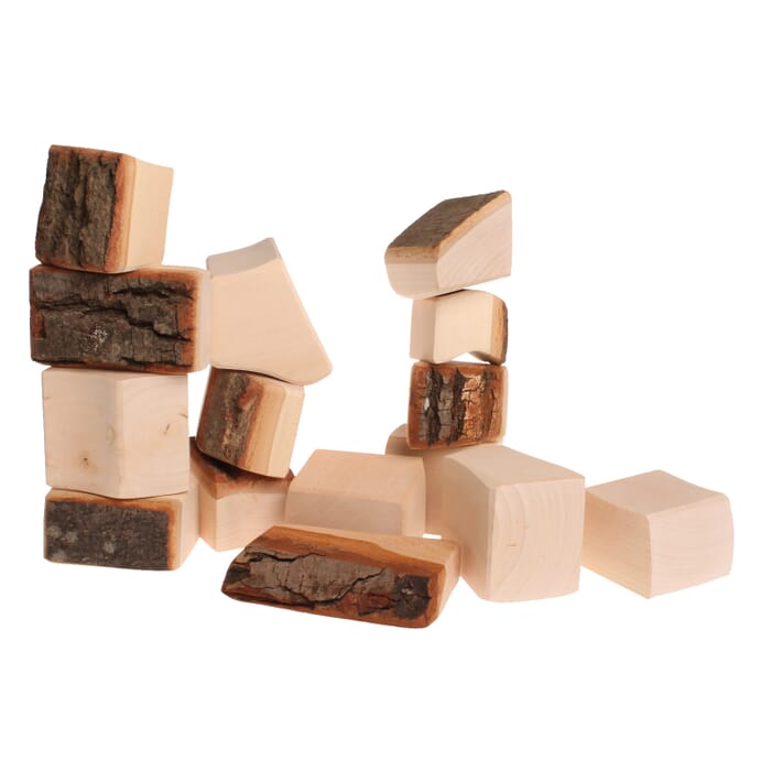 Grimms Forest Ornament Blocks with Bark